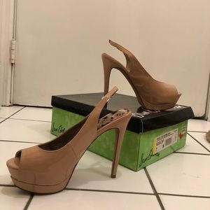 Sam Edelman peep toe pumps